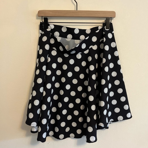 Dolls Kill Plus Pretty And Posh Skater Skirt 1X - Picture 4 of 7